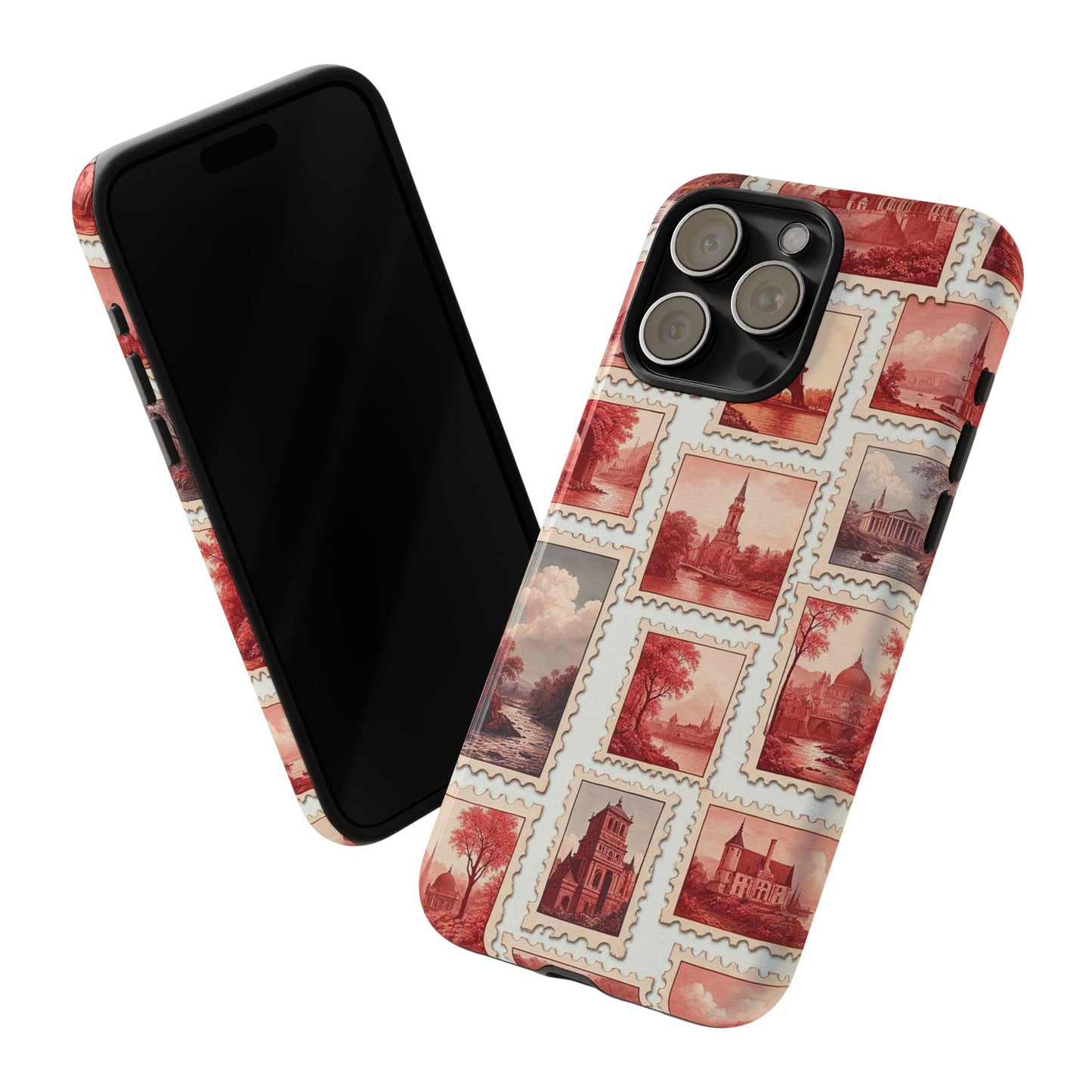 Vintage Postcard Stamps Phone Case