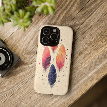 Boho Feather Dance Phone Case for iPhone, Pixel & Samsung