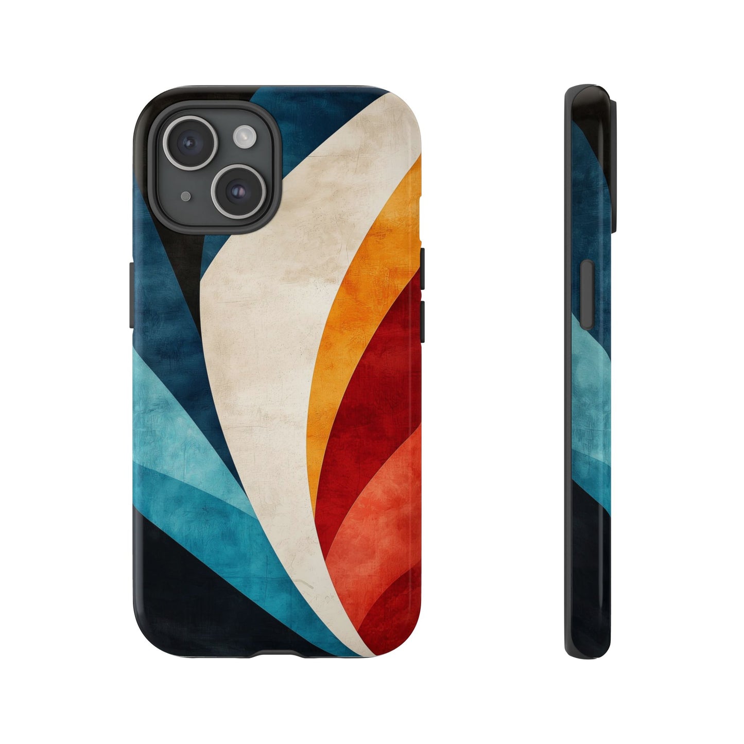 Retro Surge – Vintage Vibes Abstract Phone Case for iPhone, Samsung & Pixel