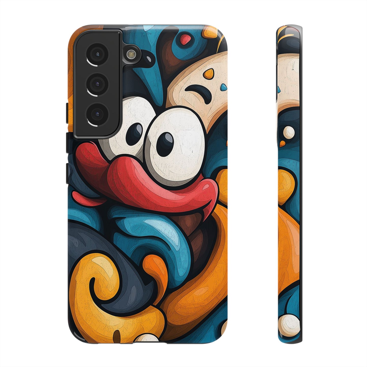 Funky Eyes – Playful Pop Abstract Phone Case for iPhone, Samsung & Pixel