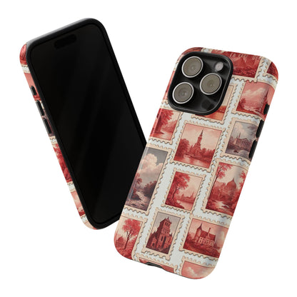 Vintage Postcard Stamps Phone Case