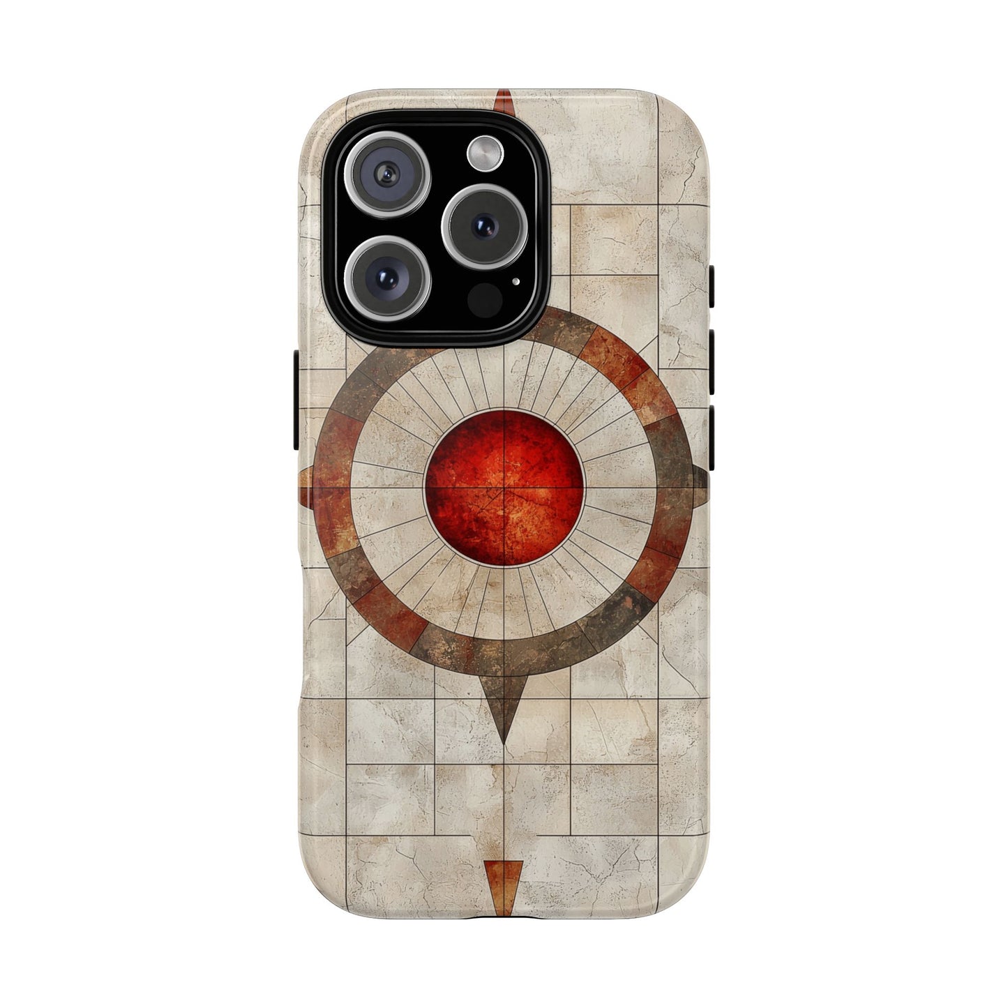 Boho Stone Compass Phone Case for iPhone, Pixel & Samsung