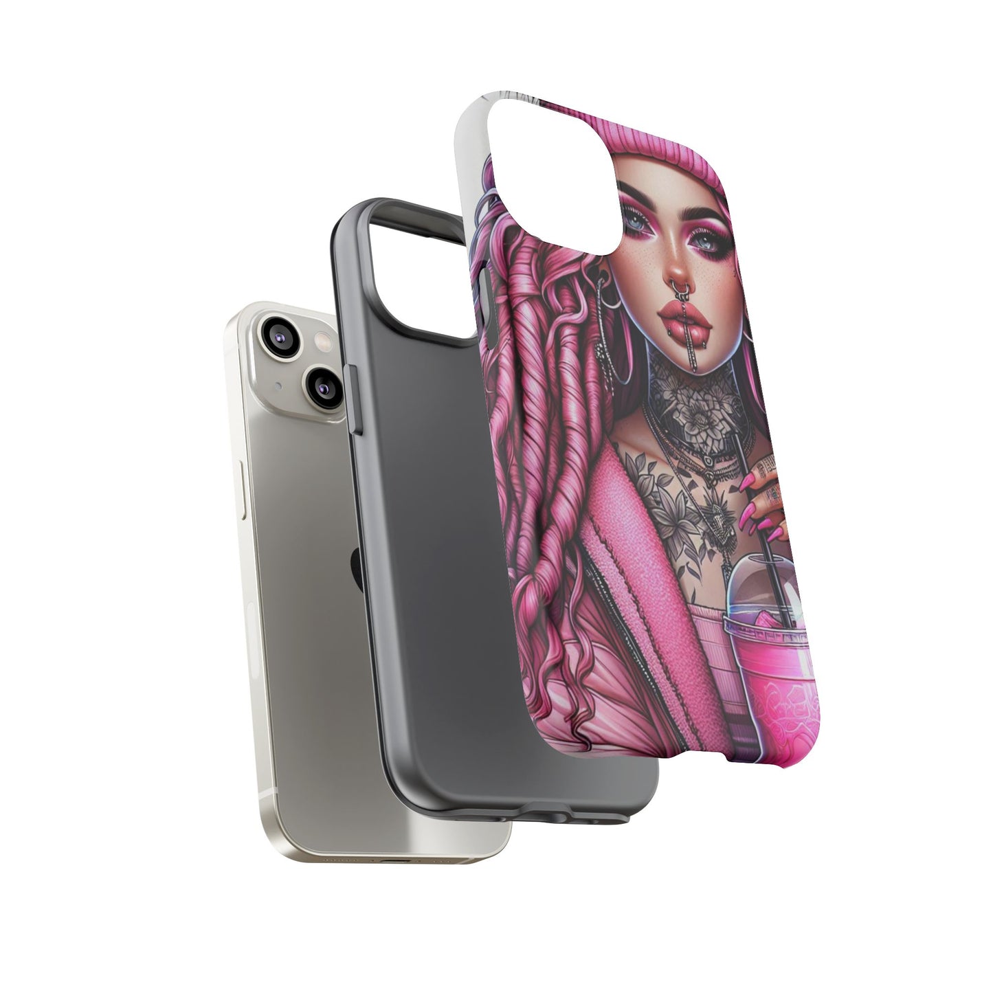 Pink Rebellion – Edgy Street Style & Tattooed Chic Mobile Cover