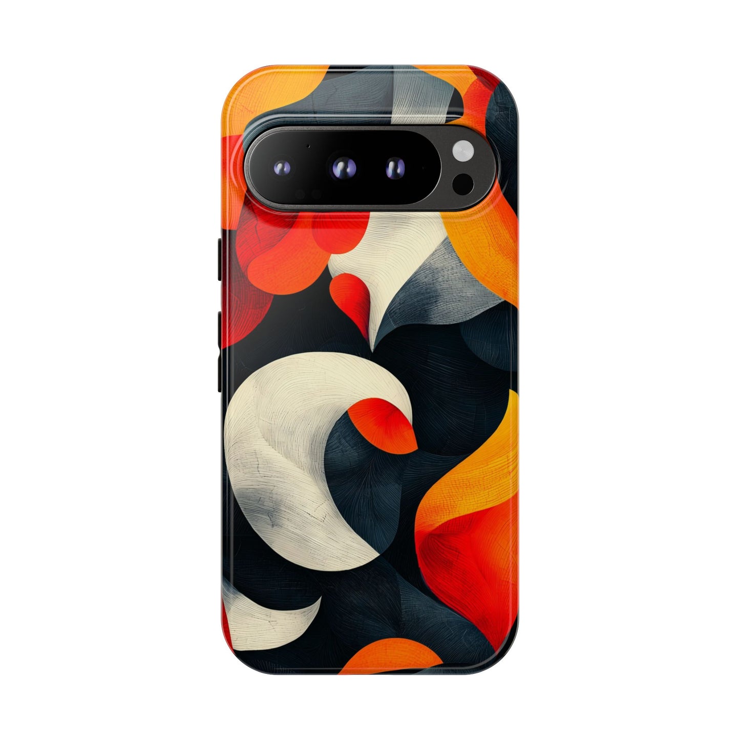 Molten Flow – Abstract Flame Phone Case for iPhone, Samsung & Pixel