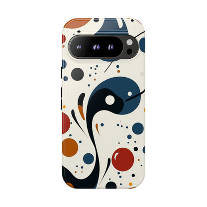 Retro Pop Dots Case – Abstract Minimal Vibes for iPhone, Google Pixel & Samsung