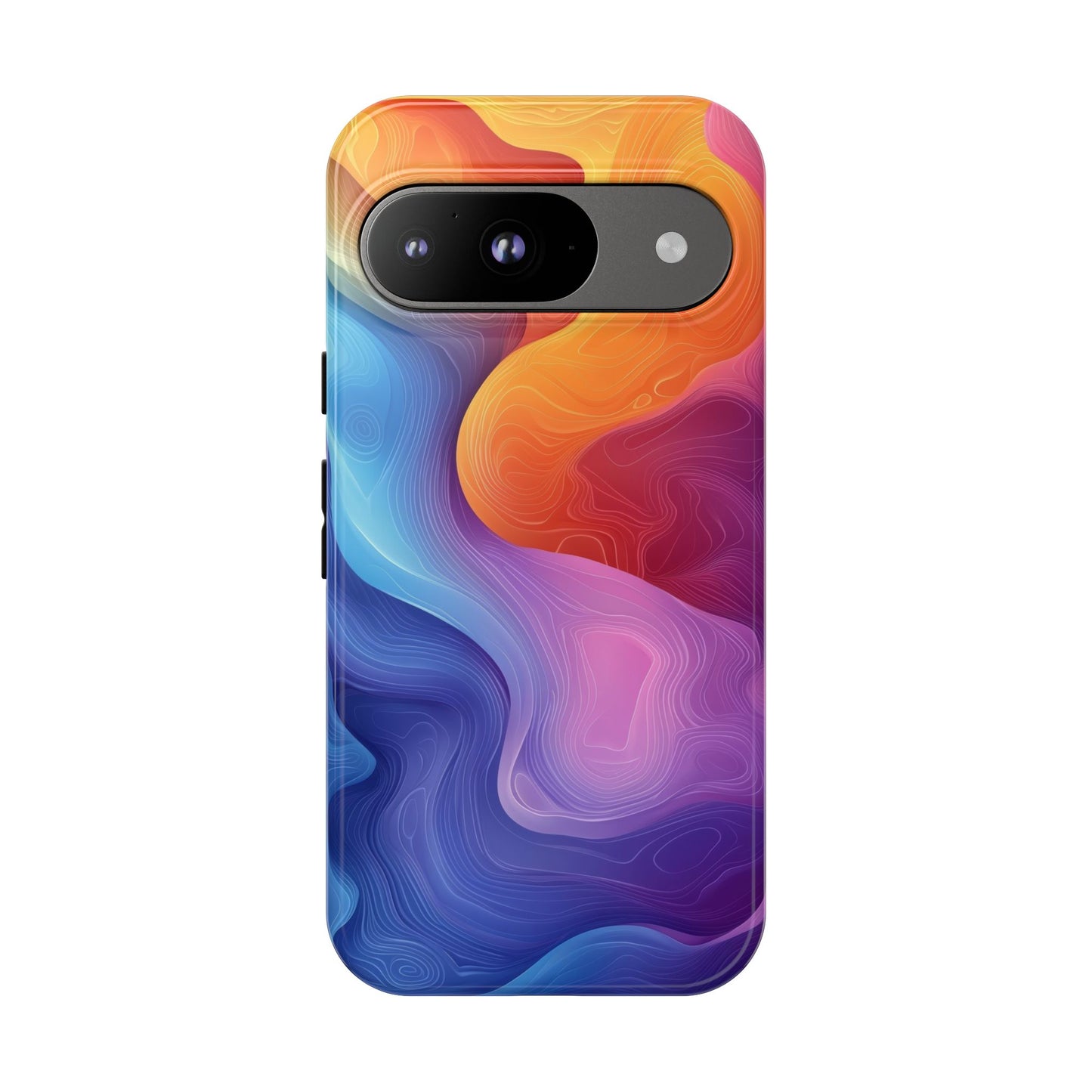 Aurora Flow Watercolor Phone Case for iPhone, google Pixel & Samsung