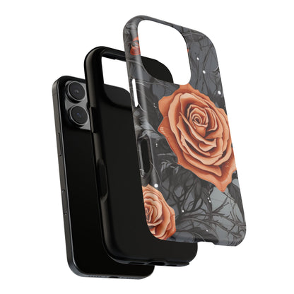 Mystic Noir Rose Mobile Case