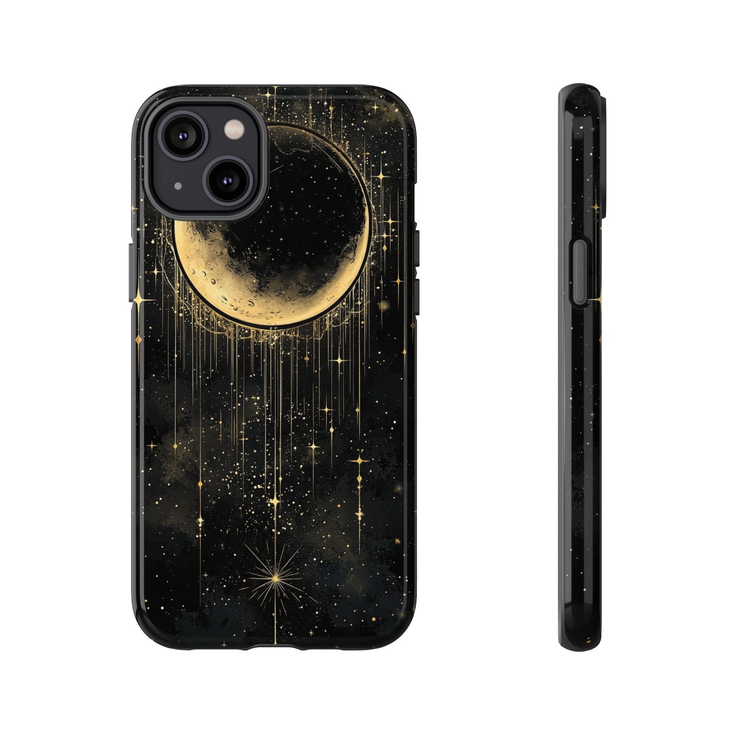 Celestial Glow Boho Moon Phone Case for iPhone, Pixel & Samsung