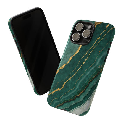 Jade Green Marble Case Design