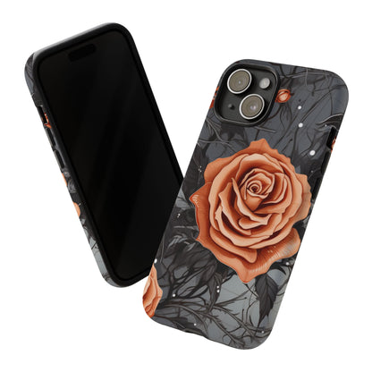 Mystic Noir Rose Mobile Case