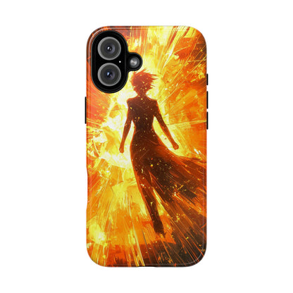 Solar Ascension | Silhouette of Fire Phone Case for iPhone, Samsung & Pixel