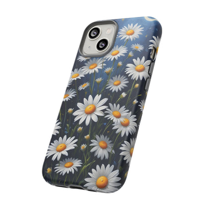 Witchy Daisy Flowers Phone Case Vintage Botanical Cover