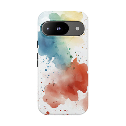Colorburst Cloud Watercolor Phone Case for iPhone, google Pixel & Samsung
