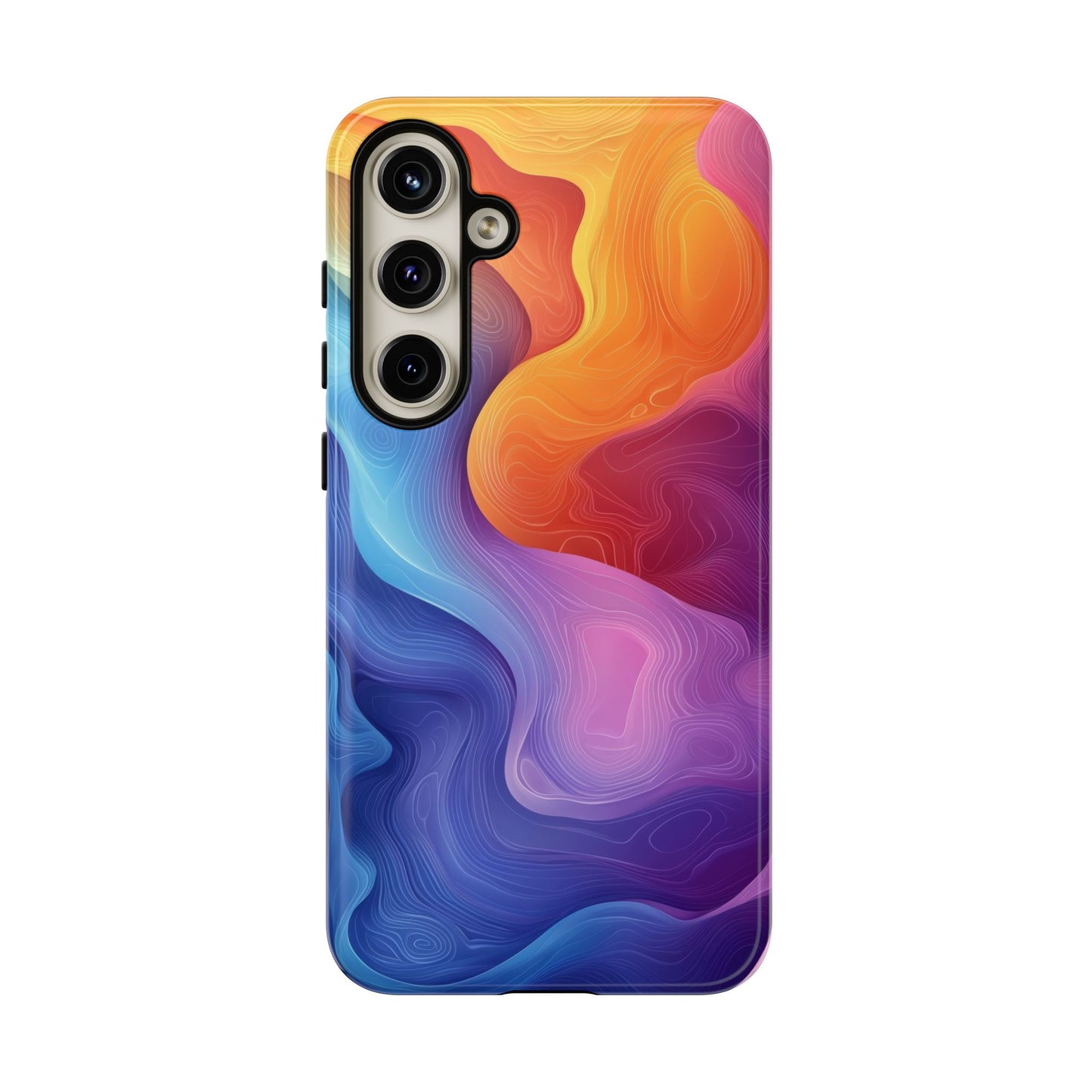 Aurora Flow Watercolor Phone Case for iPhone, google Pixel & Samsung