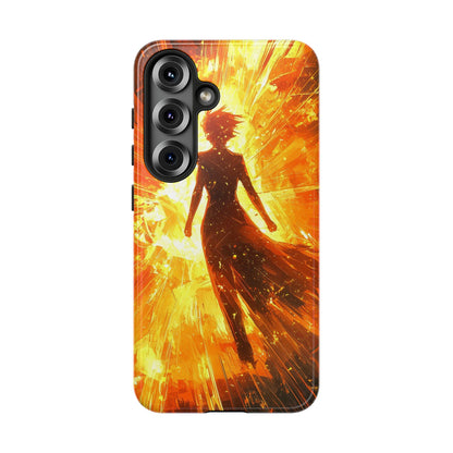 Solar Ascension | Silhouette of Fire Phone Case for iPhone, Samsung & Pixel