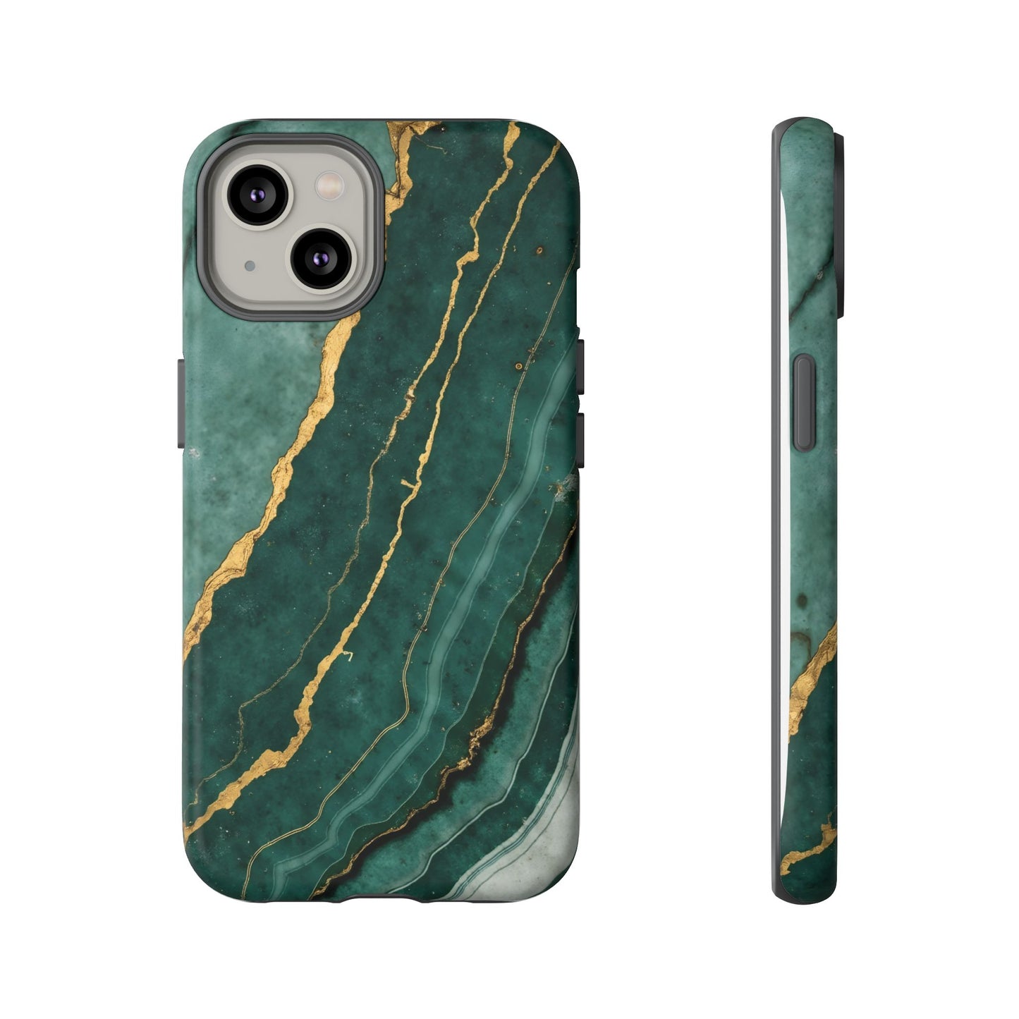 Jade Green Marble Case Design