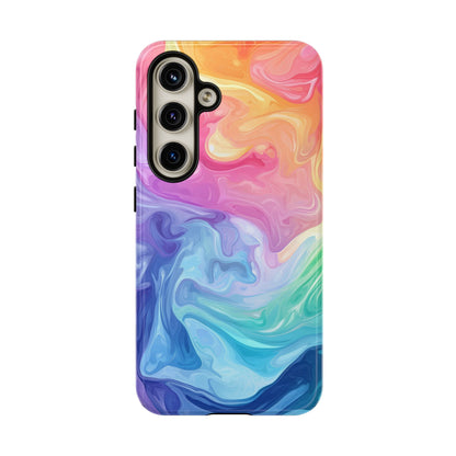 Prism Swirl Watercolor Phone Case for iPhone, google Pixel & Samsung