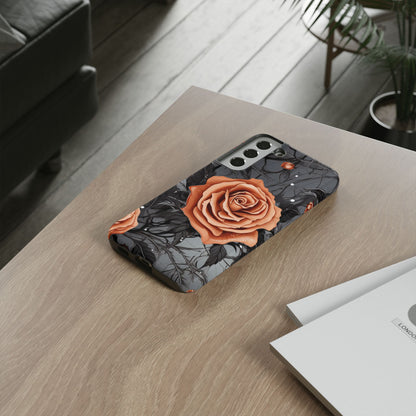 Mystic Noir Rose Mobile Case