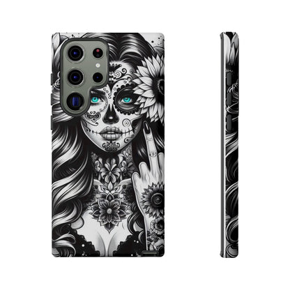 La Rebel – Day of the Dead Gothic Attitude Mobile Cover