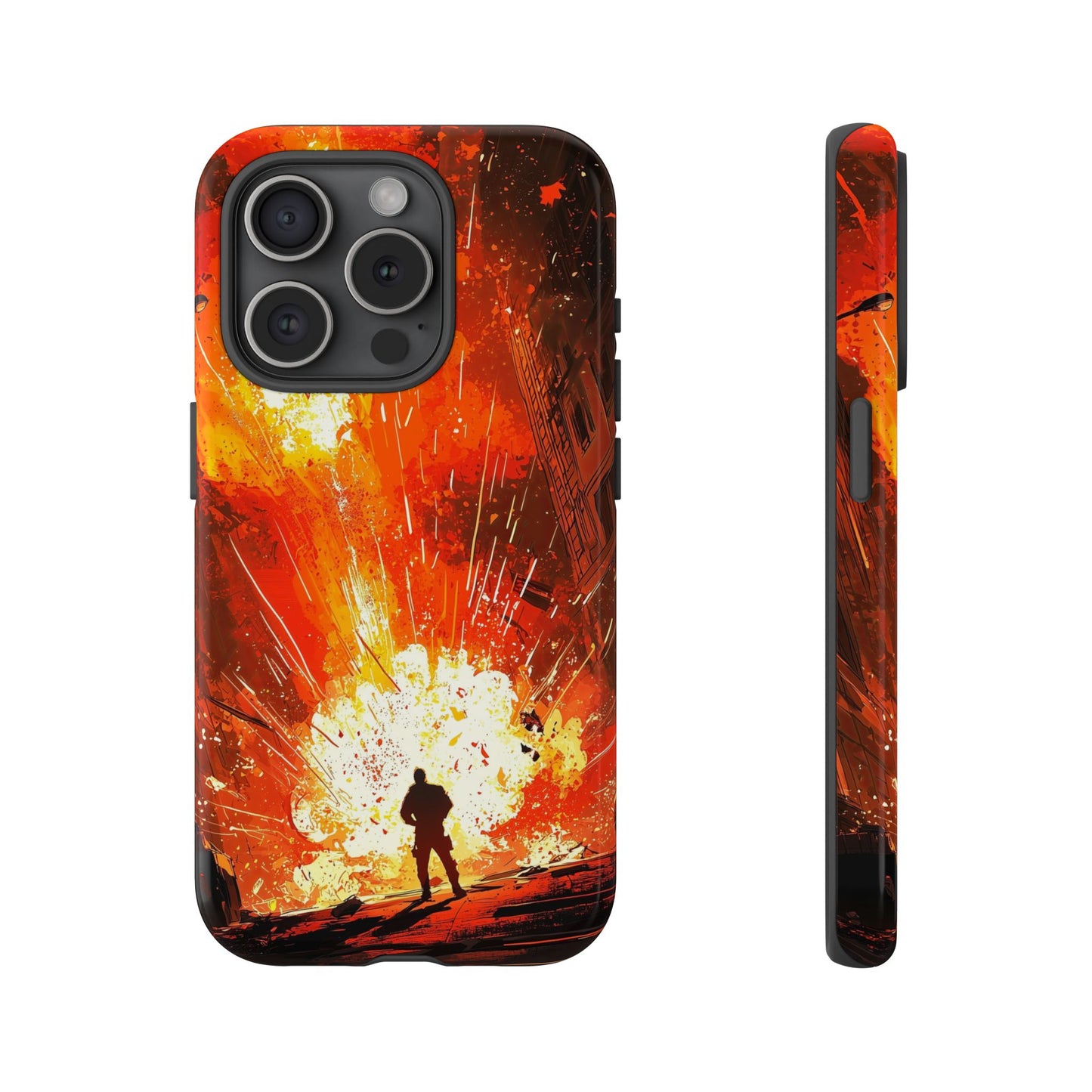 Last Man Standing | Explosion Hero Phone Case for iPhone, Samsung & Pixel