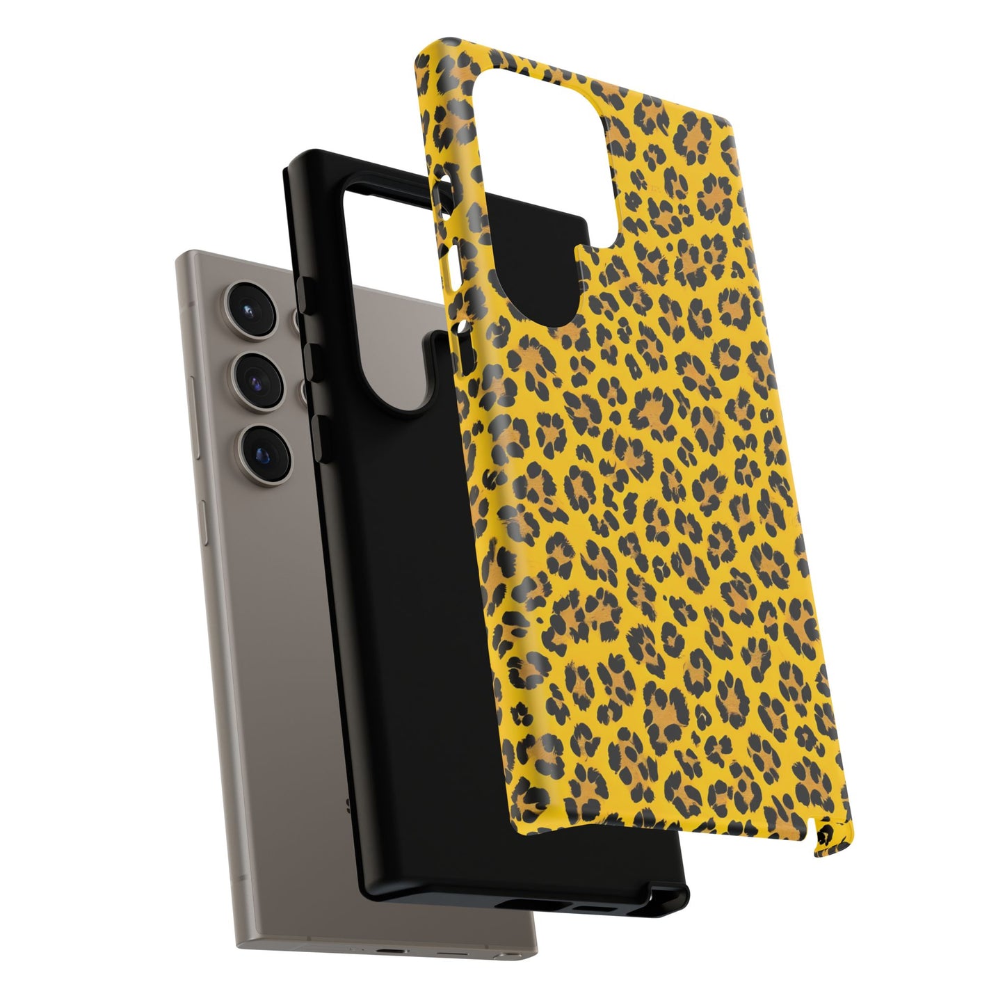 Leopard Texture Printed Back Cover Case phone