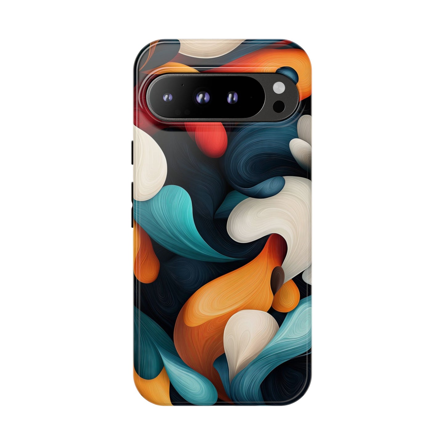 Swirl Spectrum – Vibrant Abstract Phone Case for iPhone, Samsung & Pixel