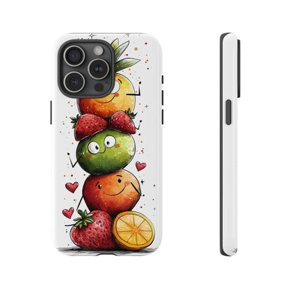 Cute Fruit Stack Phone Case – Fun & Playful Anime Art for iPhone, Google Pixel & Samsung