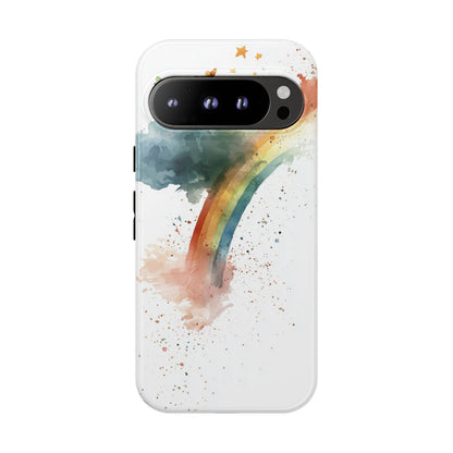 Mystic Splash Rainbow Watercolor Phone Case for iPhone, google Pixel & Samsung