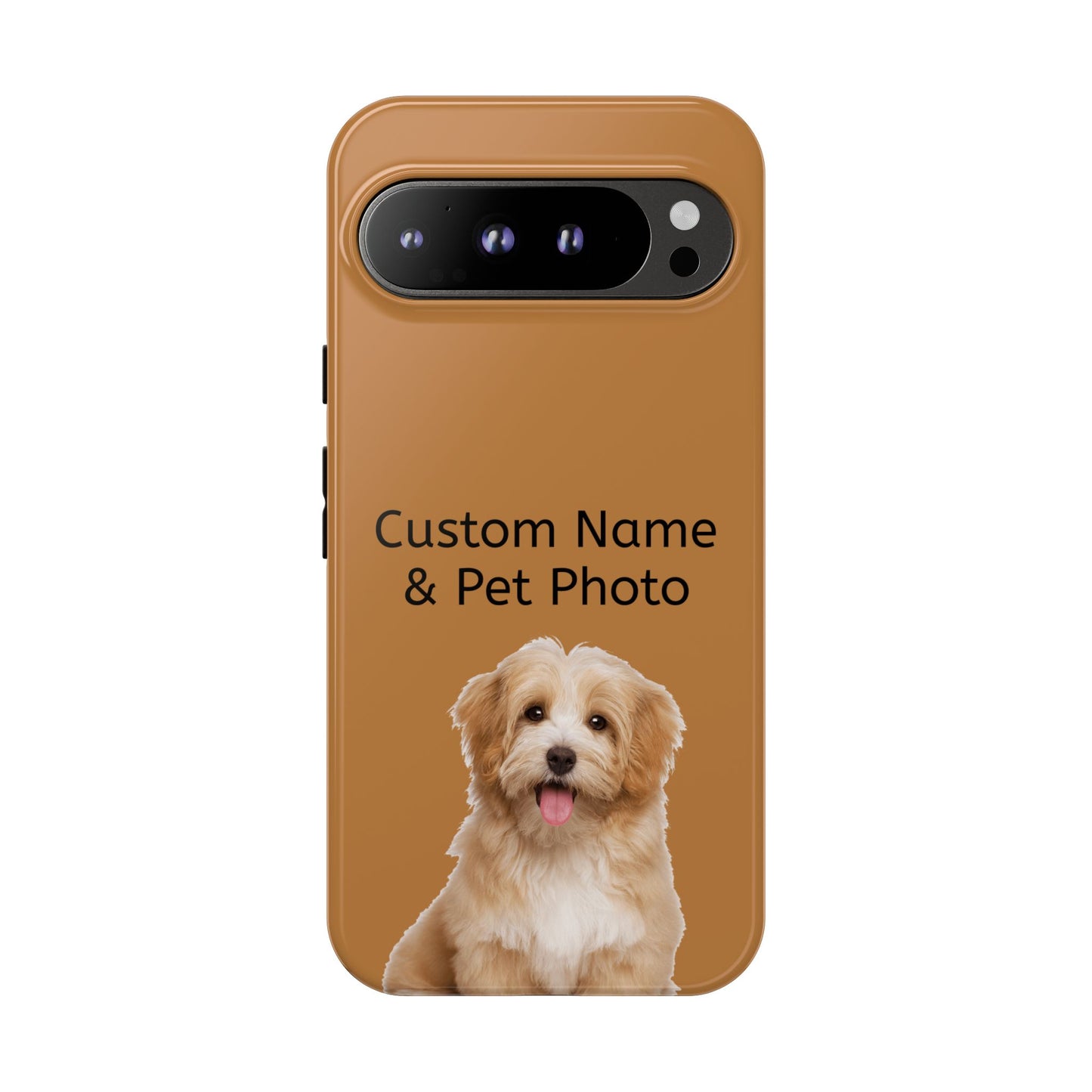 Personalized Custom Pet Phone Case – Add Your Name, Pet Photo or Any Text– Unique Gift for iPhone, Samsung  & Google Pixel – Protective & Stylish Cover"