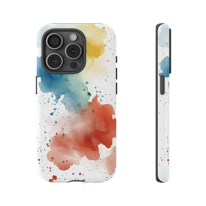 Colorburst Cloud Watercolor Phone Case for iPhone, google Pixel & Samsung