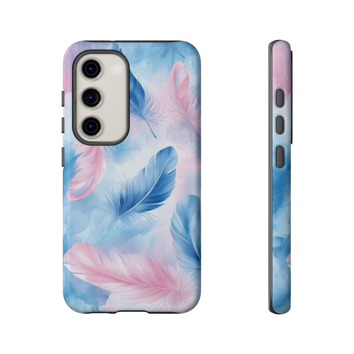 Whispering Feathers Watercolor Phone Case for iPhone, google Pixel & Samsung