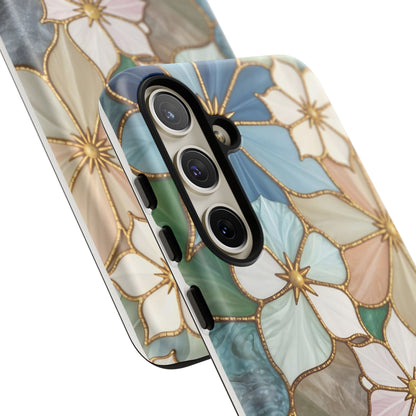 Floral Symphony: Stained Glass Elegance