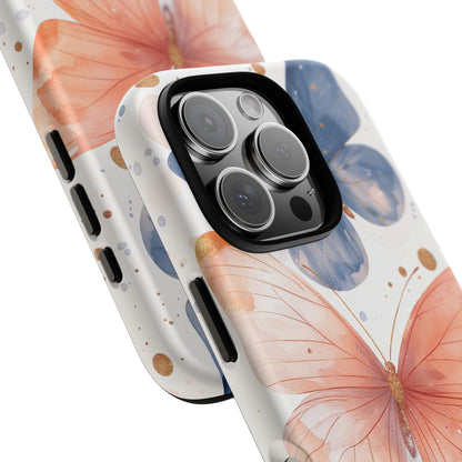 Flutter Bloom" – Watercolor Butterfly Phone Case for iPhone, google Pixel & Samsung