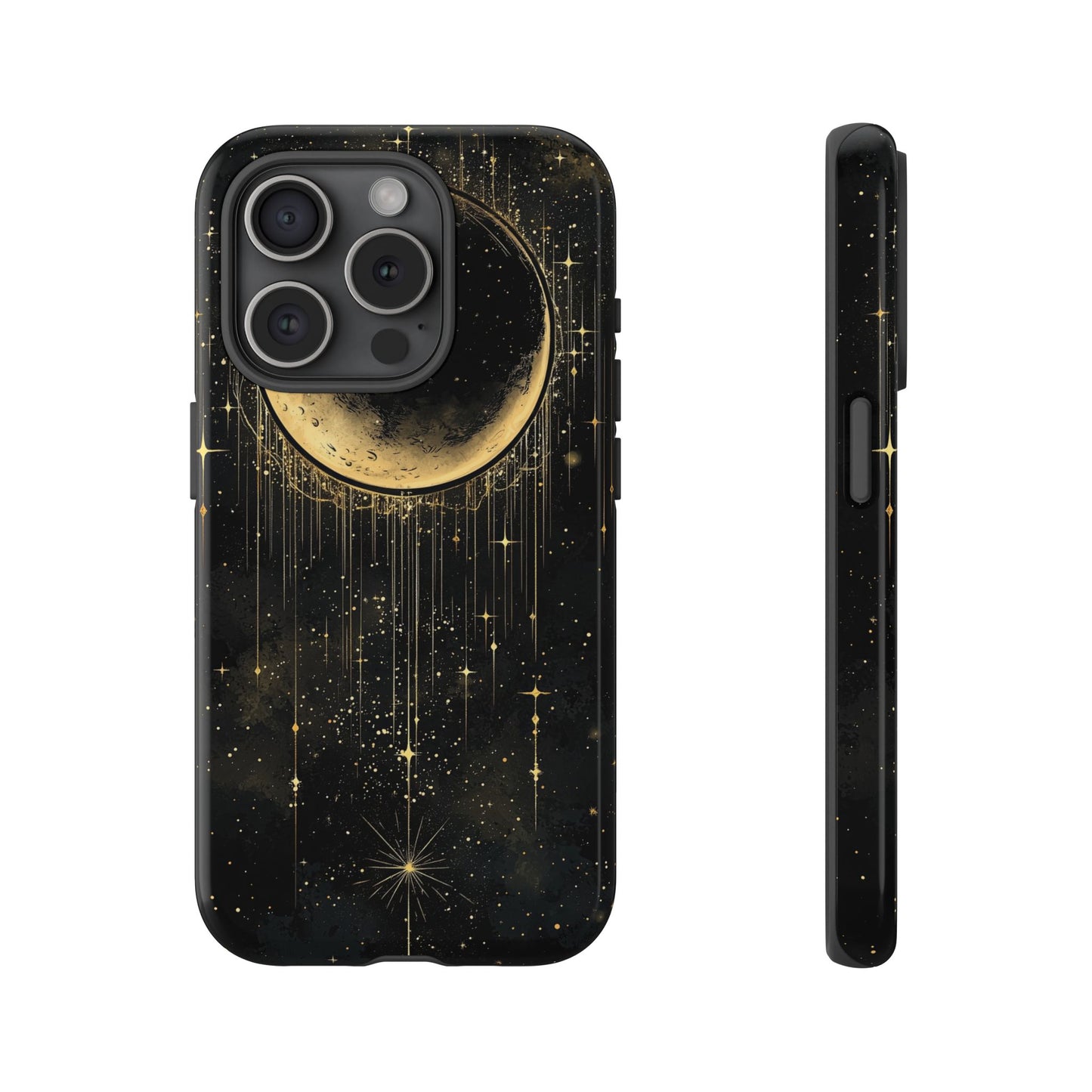 Celestial Glow Boho Moon Phone Case for iPhone, Pixel & Samsung