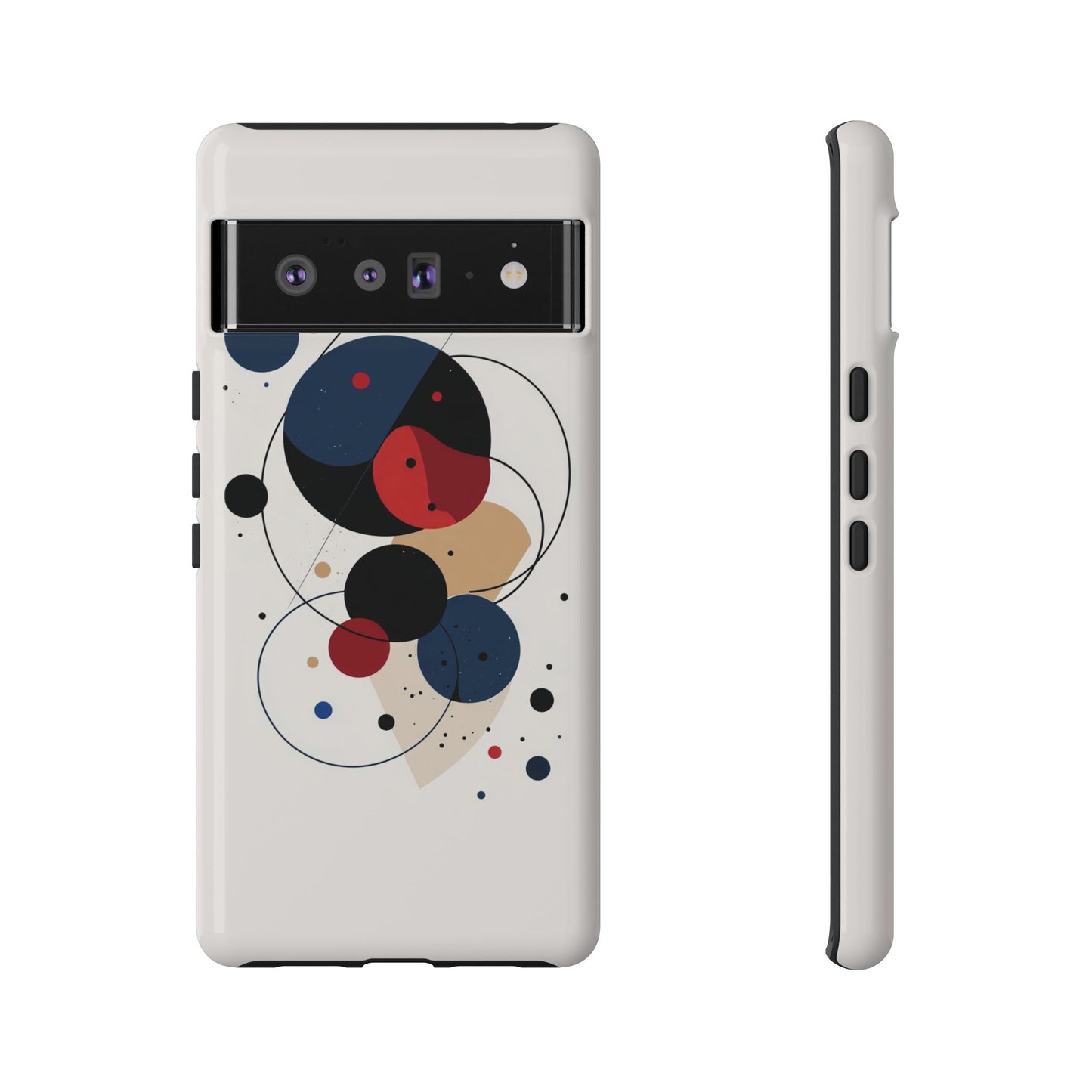 Celestial Flow – Abstract Minimal Art Phone Case for iPhone, Samsung & Pixel