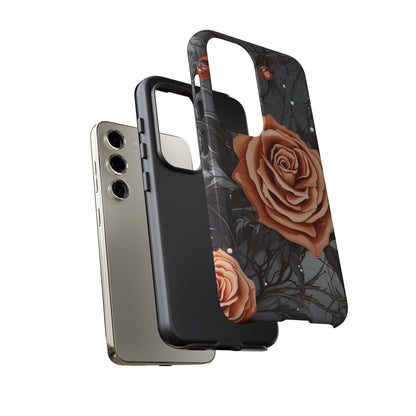 Mystic Noir Rose Mobile Case
