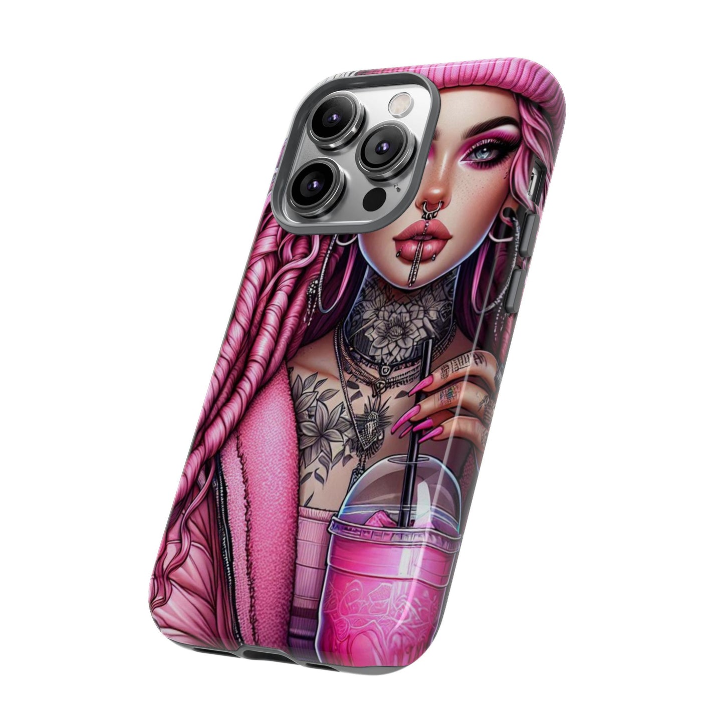 Pink Rebellion – Edgy Street Style & Tattooed Chic Mobile Cover