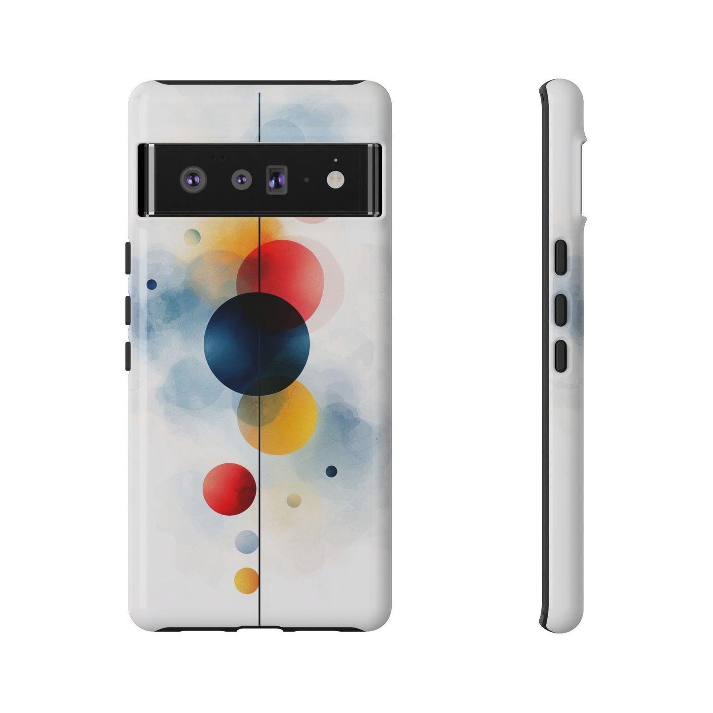 Celestial Balance – Watercolor Abstract Phone Case for iPhone, Samsung & Pixel