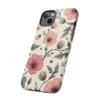 Floral Iphone Case, Botanical Pattern Design