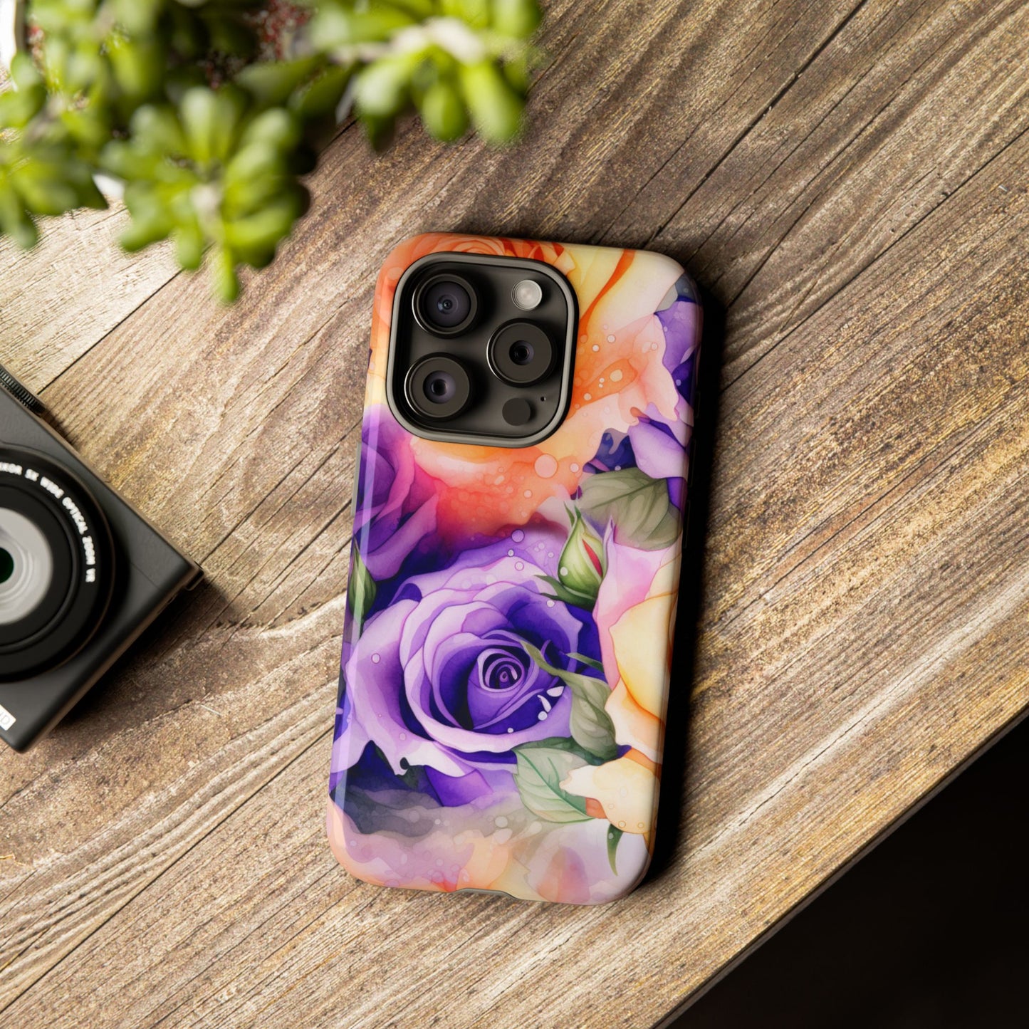 Elegant Rose Blossom Mobile Case