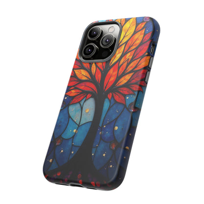 Stained Glass Tree: A Burst of Vibrant Elegance