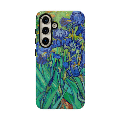 Van Gogh Irises Phone Case - iPhone, Samsung, Pixel Cover - Artistic Floral Case - Van Gogh Art Gift - Aesthetic Phone Case