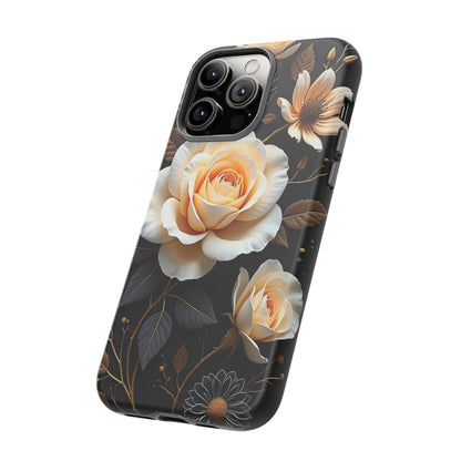 Elegant 3D Floral Design, Botanical Phone Case design for Iphone.