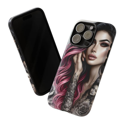 Tattooed Elegance – Gothic Art Mobile Cover