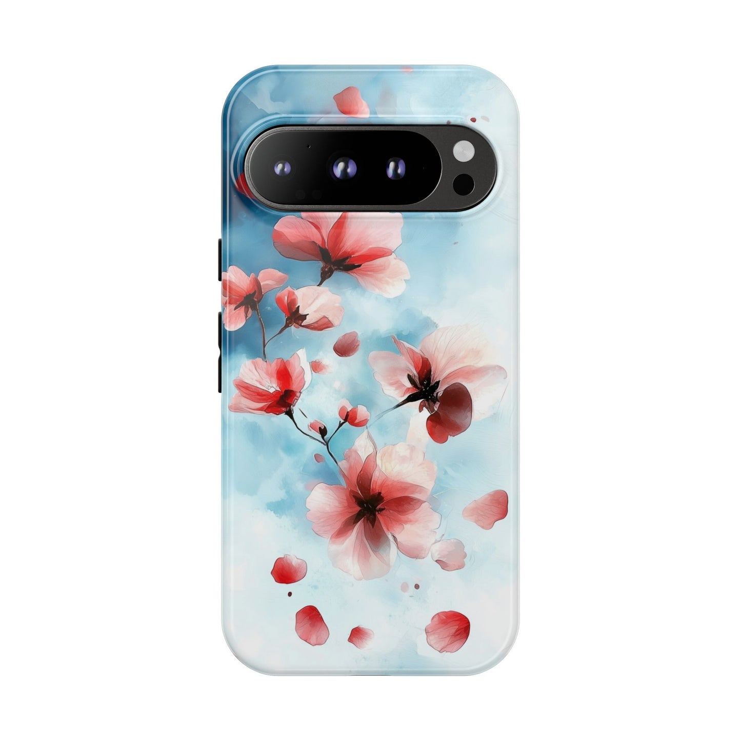 Petal Whispers Watercolor Phone Case for iPhone, google Pixel & Samsung
