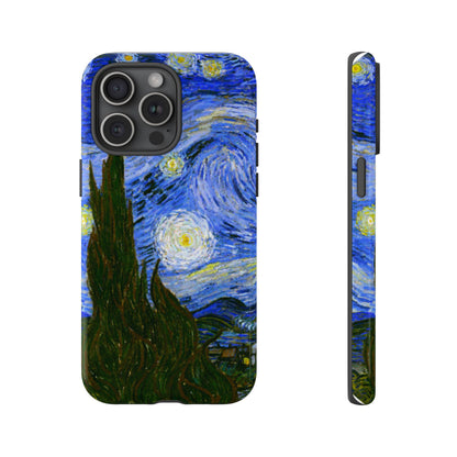 Starry Night Phone Case - Van Gogh Art for iPhone, Samsung & Pixel | Aesthetic, Shockproof & Slim Fit Cover