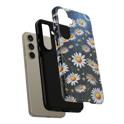 Witchy Daisy Flowers Phone Case Vintage Botanical Cover