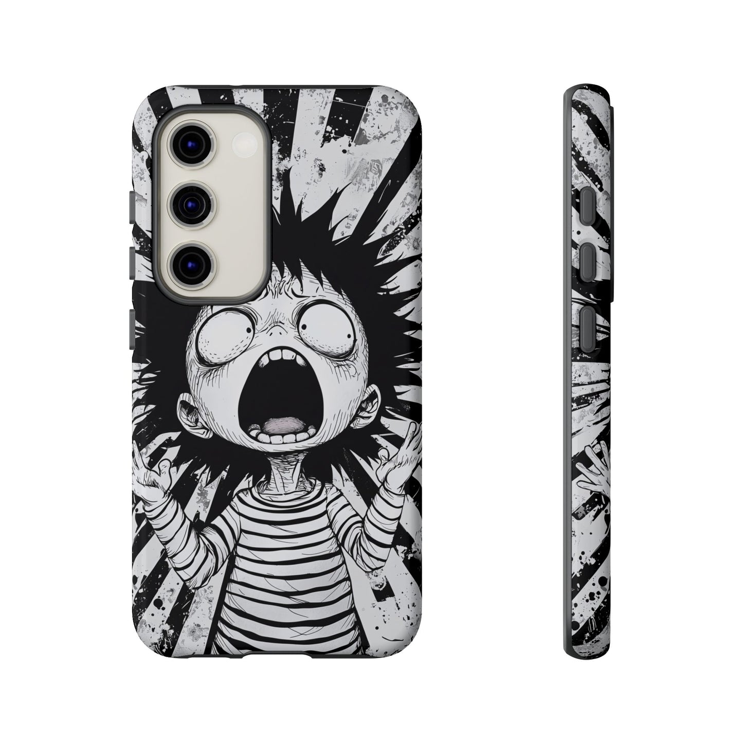 Maximum Panic Mode | Scream Kid Art  Phone Case for iPhone, Samsung & Pixel