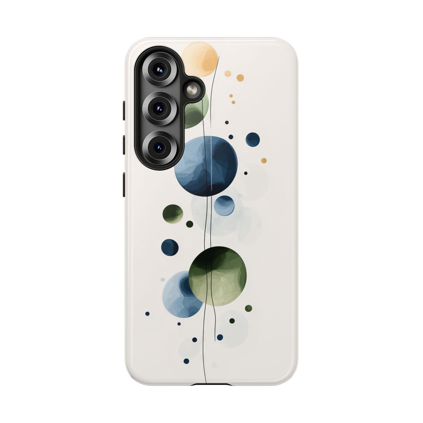 Orbit Bloom – Abstract Bubble Art Phone Case for iPhone, Samsung & Pixel
