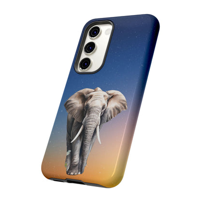Celestial Elephant Mobile Cover – Dreamy Night Sky Aesthetic